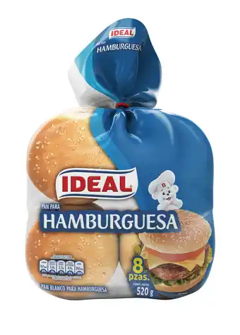 Tottus Pan hamburguesa 8 un 520g oferta