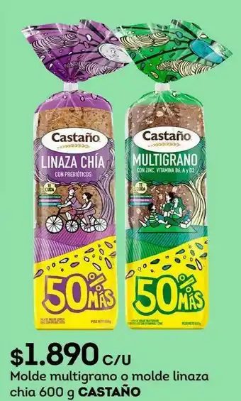 Tottus Pan de molde castaño oferta