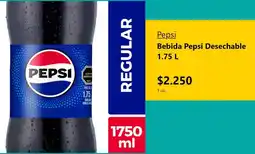 Santa Isabel Pepsi bebida pepsi desechable oferta