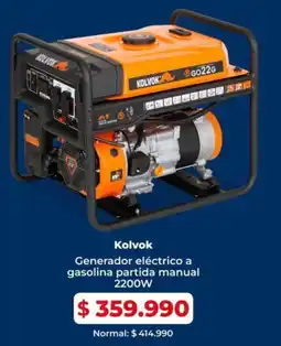 Easy Kolvok generador eléctrico a gasolina partida manual oferta