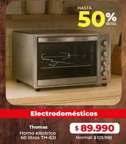 Easy Thomas horno eléctrico oferta