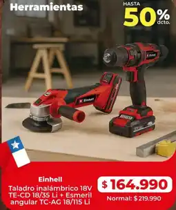 Easy Einbal taladro inalámbrico oferta