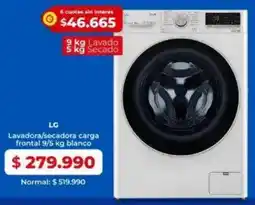 Easy Lg lavadora/secadora carga frontal oferta