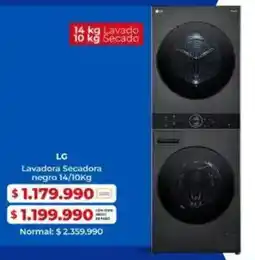 Easy Lg lavadora secadora negro oferta