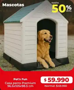 Easy Pet's fun casa perro premium oferta