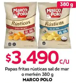 Tottus Marco polo papas fritas rústicas sal de mar o merkén oferta