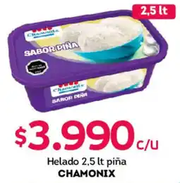 Tottus Chamonix helado piña oferta