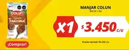 Unimarc Manjar colun bolsa oferta