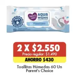Super Bodega a Cuenta Parent's Choice toallitas húmedas oferta