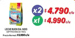 Mayorista 10 NIdo leche buen dia oferta