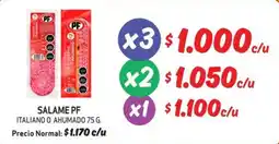 Mayorista 10 PF Salame oferta