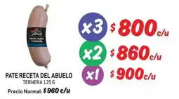 Mayorista 10 Abuelo pate sabor ternera oferta