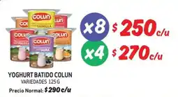 Mayorista 10 Colun yoghurt batido oferta