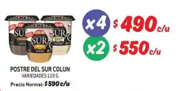Mayorista 10 Colun postre del sur oferta