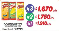 Mayorista 10 Kryzpo papas fritas oferta