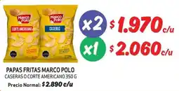 Mayorista 10 Marco Polo papas fritas oferta
