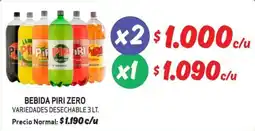 Mayorista 10 Piri Zero bebida oferta