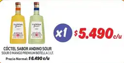 Mayorista 10 Andino Sour cóctel oferta