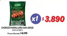 Mayorista 10 San Jorge chorizo parrillero oferta