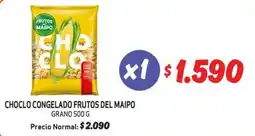 Mayorista 10 Frutos del Mapio choclo congelado oferta