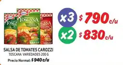 Mayorista 10 Carozzi salsa de tomates oferta