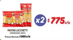 Mayorista 10 Lucchetti pastas oferta