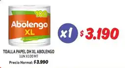 Mayorista 10 Abolengo toalla papel DH XL oferta