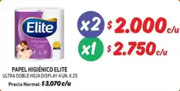 Mayorista 10 Elite papel higiénico oferta