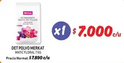 Mayorista 10 Merkat detergente polvo oferta