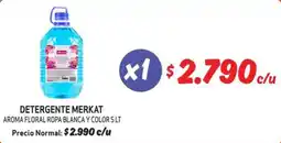 Mayorista 10 Merkat detergente oferta