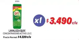 Mayorista 10 Quix lavaloza oferta
