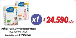 Mayorista 10 Emubaby pañal super premium oferta