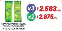Mayorista 10 Fructis shampoo o acondicionador oferta