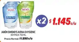 Mayorista 10 Simond's jabon avena o hygiemic oferta