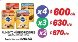 Mayorista 10 Pedigree alimento humedo oferta