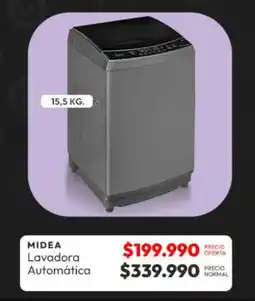 Abcdin Midea lavadora automática 15.5 kg oferta