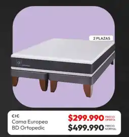 Abcdin CIC Cama Europea BD Ortopedic oferta