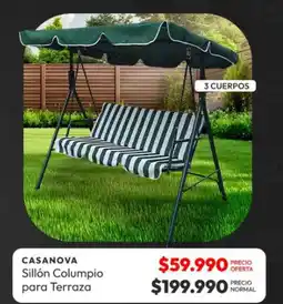 Abcdin CASANOVA Sillón Columpio para Terraza oferta