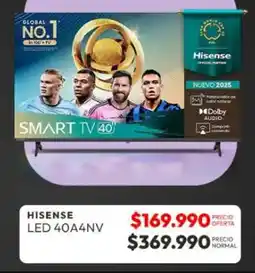 Abcdin HISENSE LED 40A4NV oferta