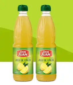 Supermercado El Trébol Don Juan jugo de limón oferta