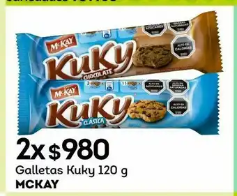 Tottus Galletas kuky 120 g mckay oferta