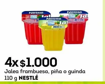 Tottus Jalea frambuesa, piña o guinda 110 g nestlé oferta