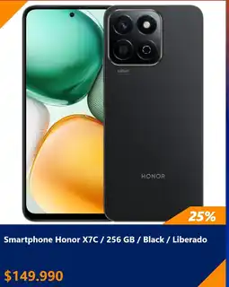 Hites Honor X7c smartphone oferta