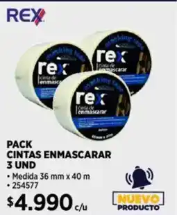 Construmart Rex cinta de lenmascarar oferta