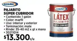 Construmart Soquina pajarito súper cubridor oferta