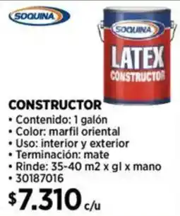 Construmart Soquina latex constructor oferta