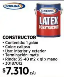 Construmart Soquina latex constructor oferta