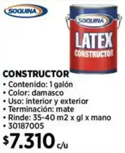 Construmart Soquina latex constructor oferta