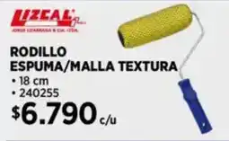 Construmart Lizeal rodillo espuma/malla textura oferta