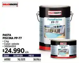 Construmart Chilcorrofin pasta piscina pp-77 oferta